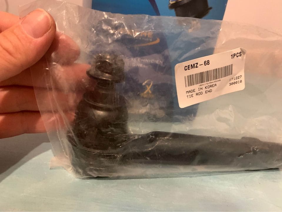 Mazda tie rod end
